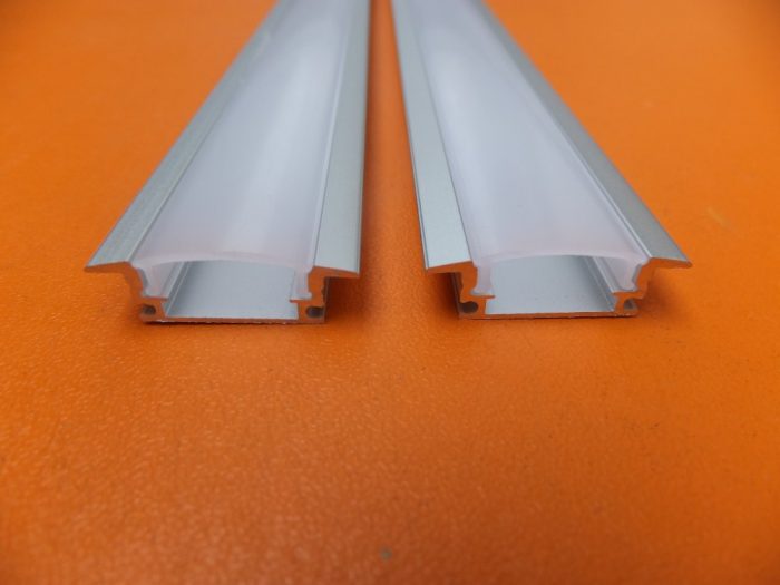 FLUSH MOUNT CHANNEL WITH FROSTED COVER LEDs 4 Life